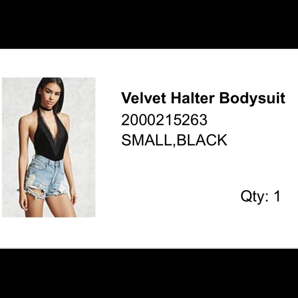 Velvet Lace Bodysuit